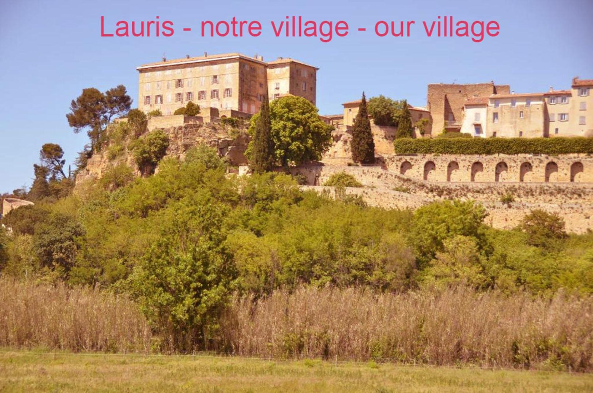 Clementine - Joli Studio Prive Avec Clim Calme A 70 M Du Centre Village De Lauris Exterior foto
